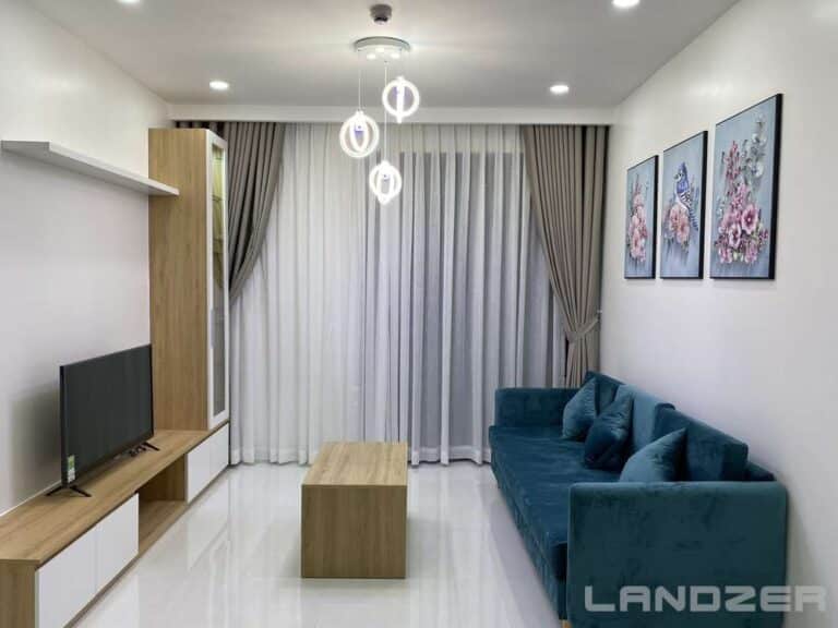 Cho thuê căn hộ 2 phòng ngủ Feliz En Vista tầng cao, view sông đẹp