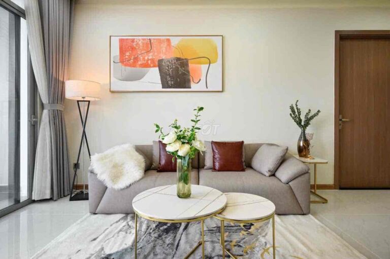 Cho thuê căn hộ 3 phòng ngủ tại One Verandah – Tầng cao, nội thất đầy đủ