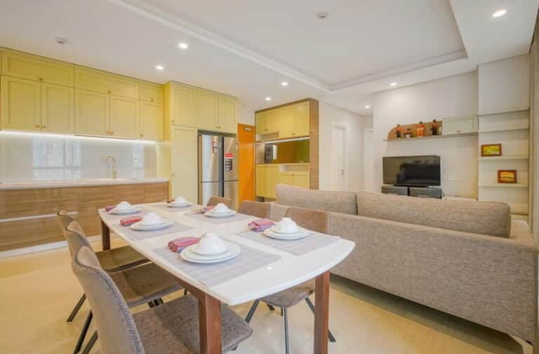 Cho thuê căn hộ Bora Bora Đảo Kim Cương 2PN – Full nội thất cao cấp, View thoáng mát