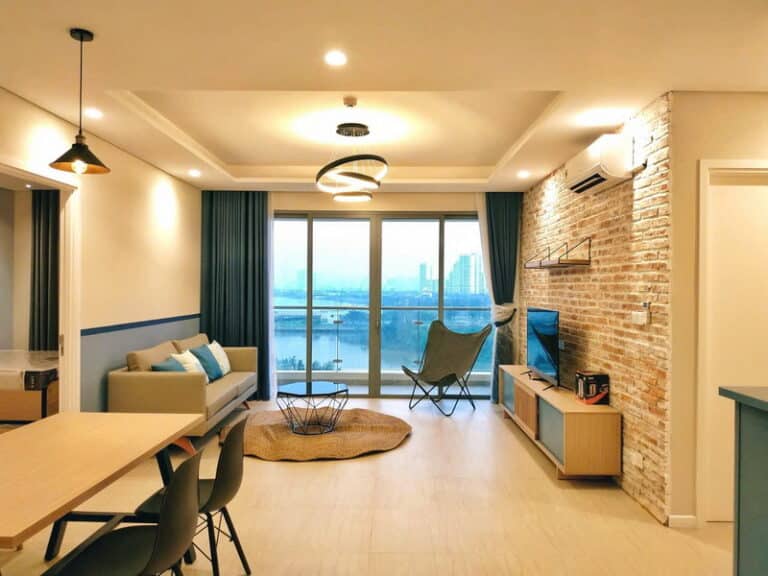 Cho thuê căn hộ Hawaii Đảo Kim Cương – 2PN, Full Nội Thất, View Sông Đẹp