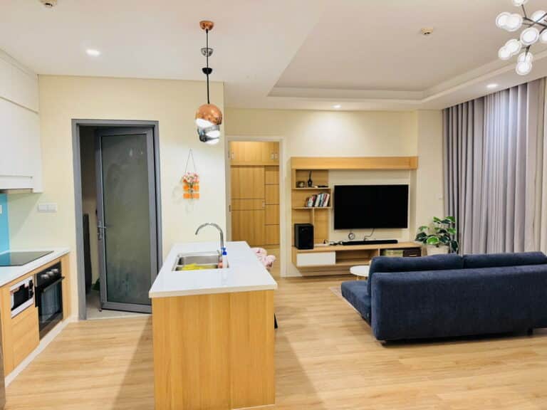 Thuê căn hộ 2PN Bora Bora Đảo Kim Cương – tầng trung view hồ bơi