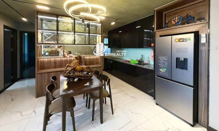 Căn hộ 2 phòng ngủ nhà đẹp cho thuê Empire City lầu cao khu Tilia view L81
