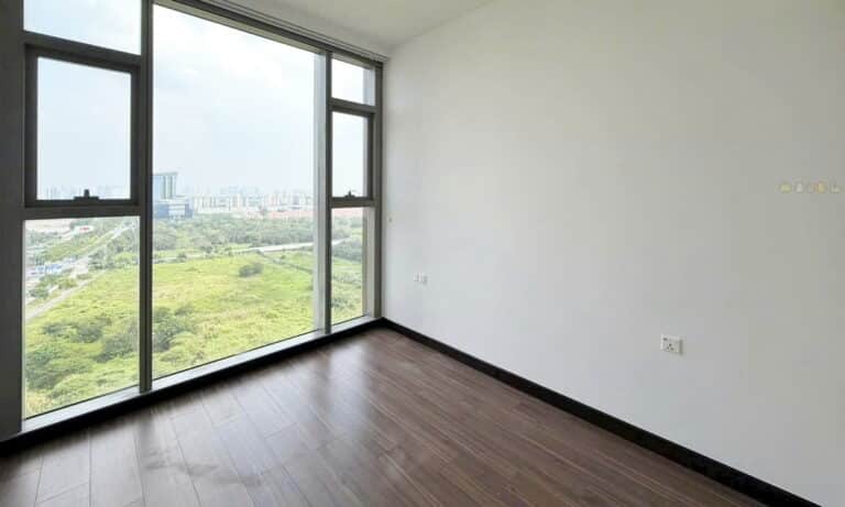 Căn 2 phòng ngủ cho thuê Empire City toà Linden không nội thất view L81
