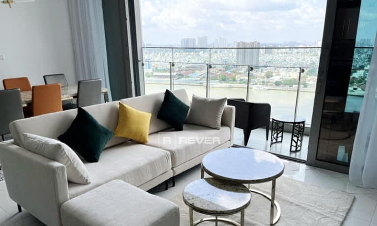 Cho thuê Empire City view sông căn hộ 3 phòng ngủ block Tilia nội thất đẹp