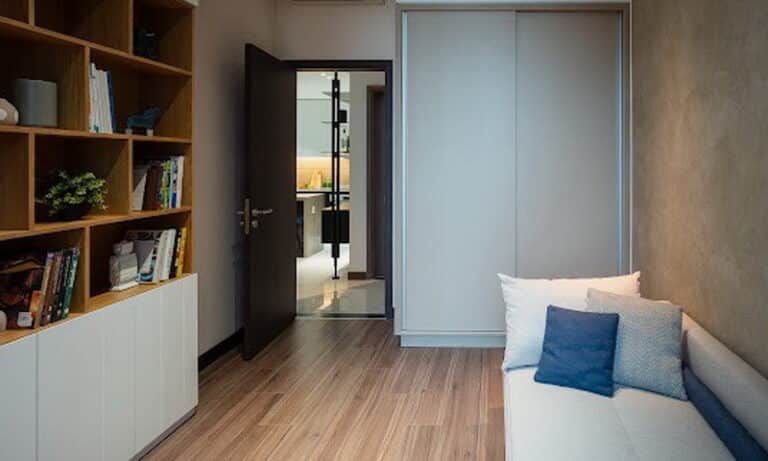 Empire City 3 phòng ngủ cho thuê view hồ bơi tầng thấp khu Linden nội thất đẹp