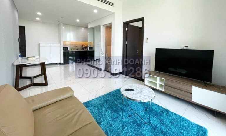 Cho thuê căn hộ Empire City 1 phòng ngủ lầu thấp khu Linden nội thất đẹp