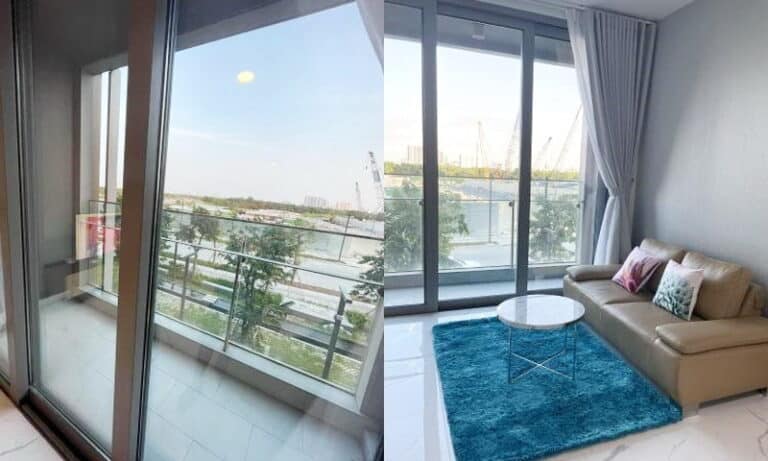 Cho thuê căn hộ Empire City 1 phòng ngủ lầu thấp khu Linden nội thất đẹp