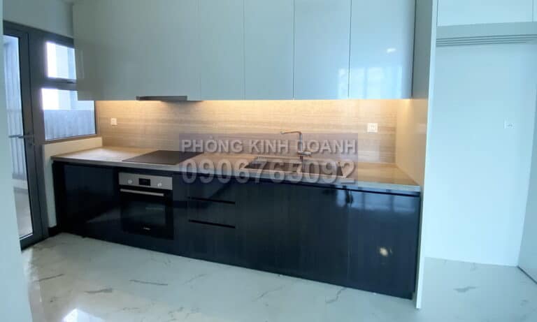 Căn 2 phòng ngủ cho thuê Empire City tầng 26 toà Linden nhà trống view L81