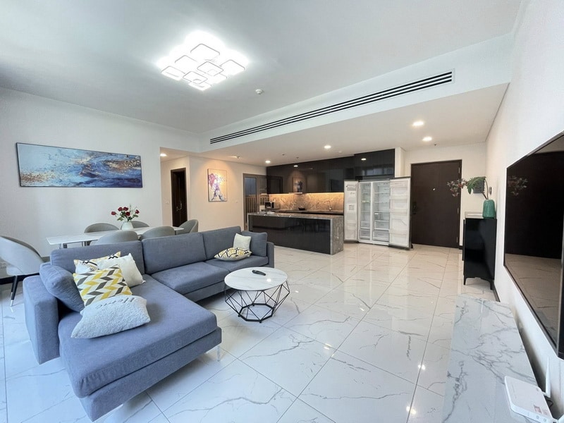 Bán căn hộ 3 phòng ngủ Tillia Empire City – Full nội thất, tầng thấp