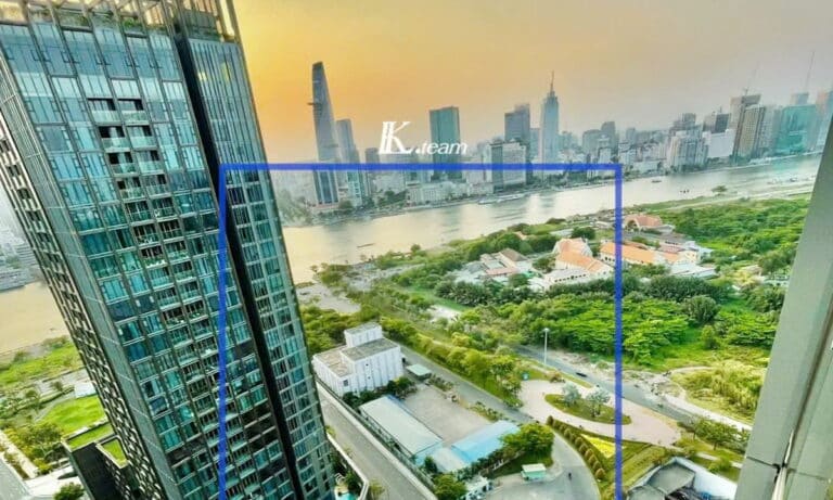 Cho thuê Empire City căn hộ toà Linden nội thất đẹp 1 phòng ngủ view Bitexco