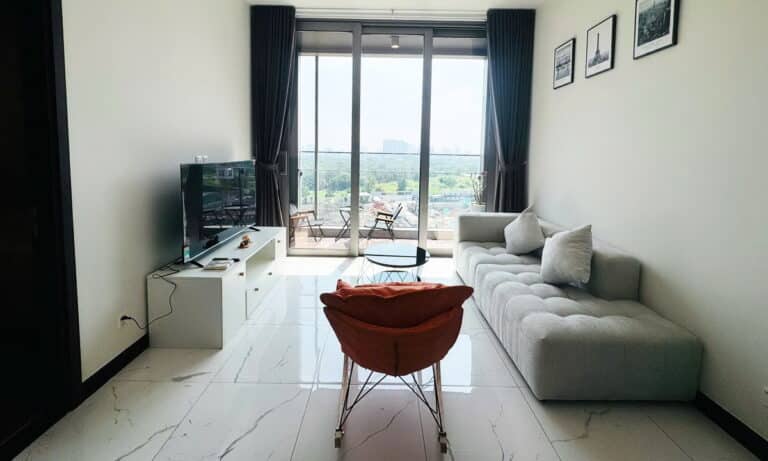 Cho thuê căn hộ Empire City 1 phòng ngủ view sông toà Linden nội thất đẹp