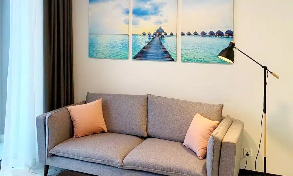 Cho thuê căn hộ Empire City 1 phòng ngủ khu Linden view sông đầy đủ nội thất