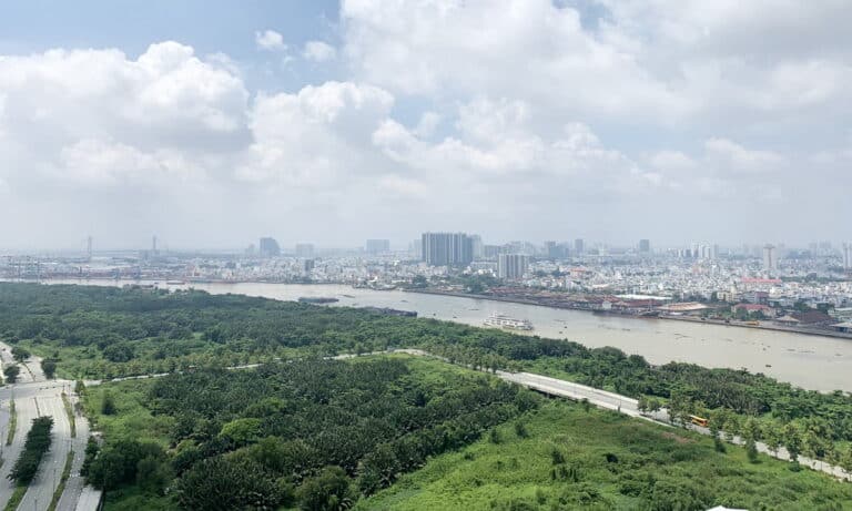 Cho thuê căn hộ Empire City 1 phòng ngủ khu Linden view sông đầy đủ nội thất