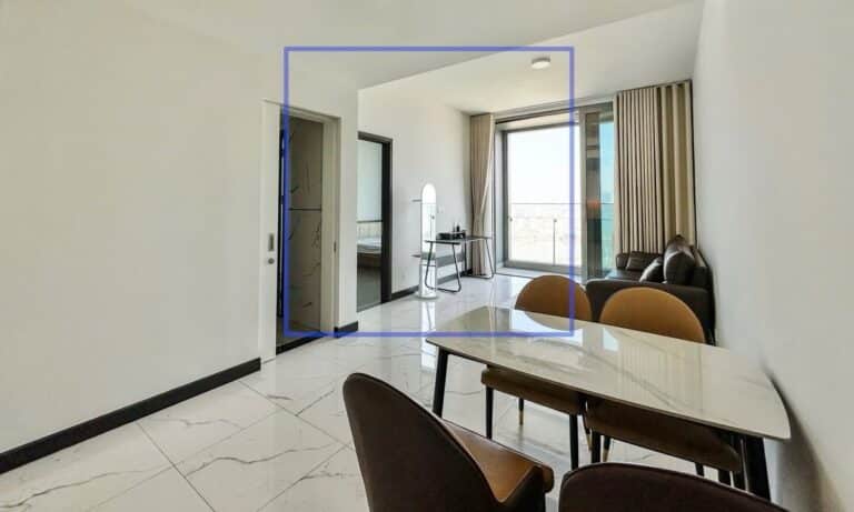 Empire City 1 phòng ngủ cho thuê căn hộ toà Linden đủ nội thất view quận 1