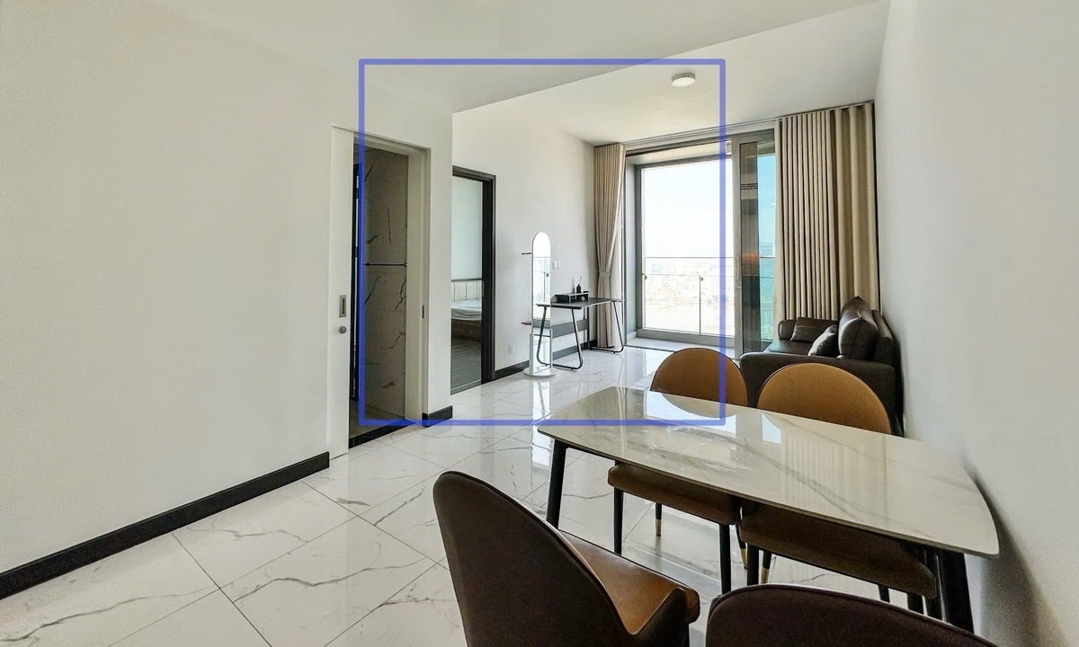 Empire City 1 phòng ngủ cho thuê căn hộ toà Linden đủ nội thất view quận 1