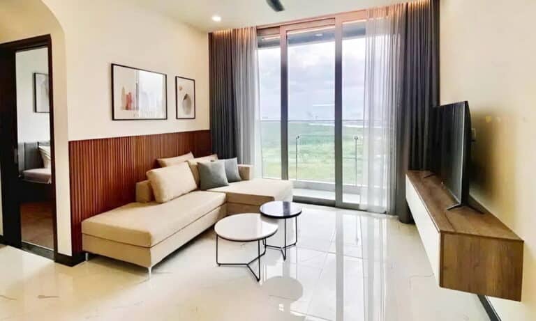 Cho thuê căn hộ Empire City 1 phòng ngủ view sông block Tilia đầy đủ nội thất