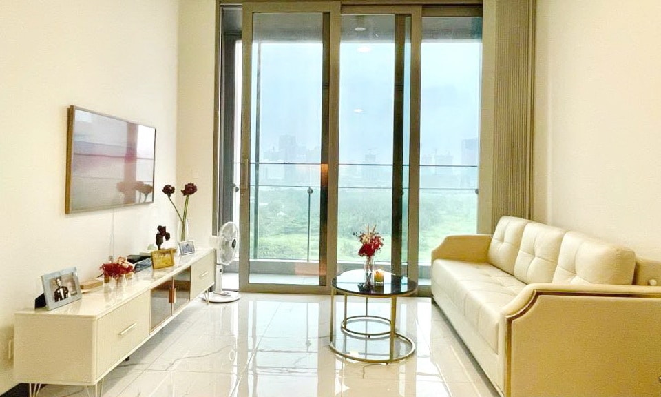 Empire City 1 phòng ngủ cho thuê căn hộ Linden có nội thất view quận 1 – sông
