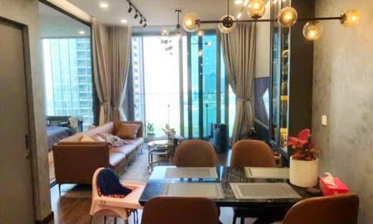 Cho thuê căn Empire City toà Linden nội thất cao cấp 1 phòng ngủ view Bitexco