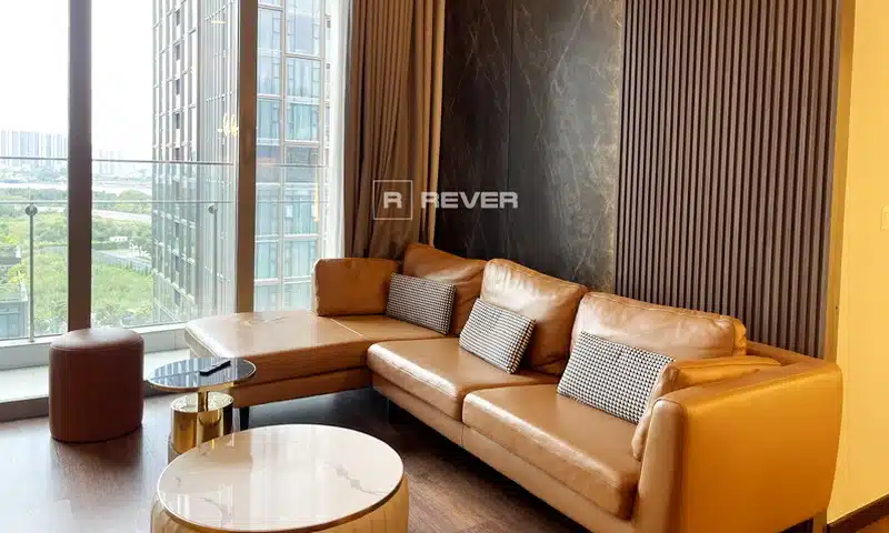 Căn hộ cho thuê Empire City toà Tilia 2 phòng ngủ view sông nội thất đẹp