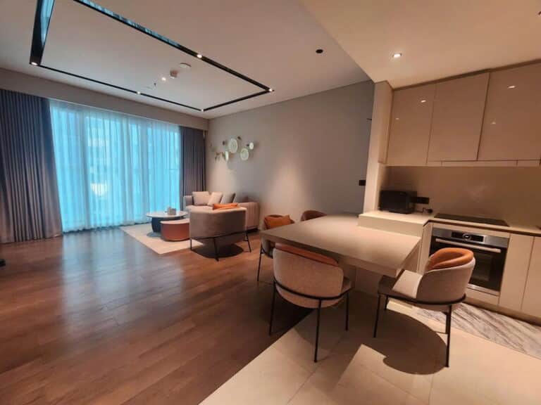 Cho thuê căn hộ 2PN Grand Marina Saigon – Nội thất đẹp, Tầng trung