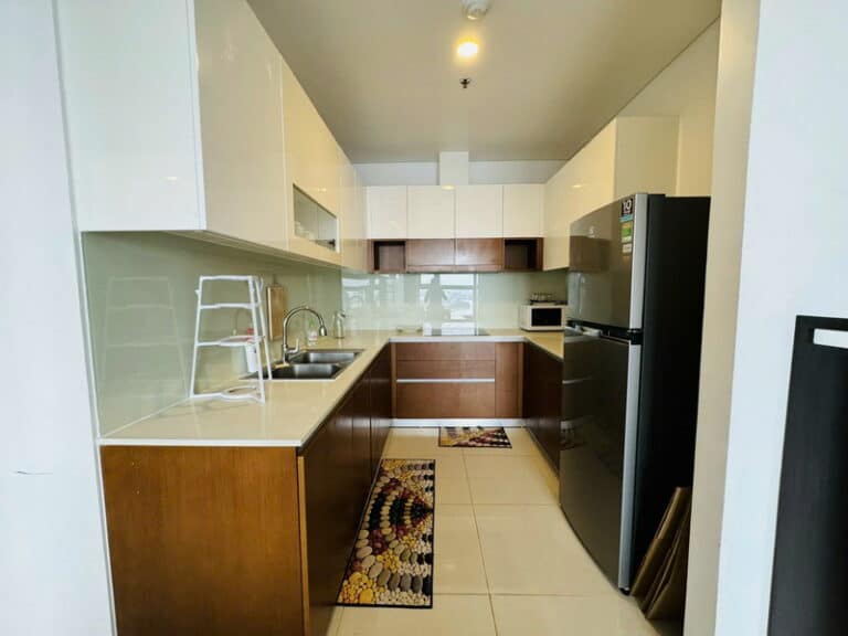 Căn hộ pearl plaza Điện Biển Phủ 2 phòng ngủ cho thuê – View sông, tầng trung
