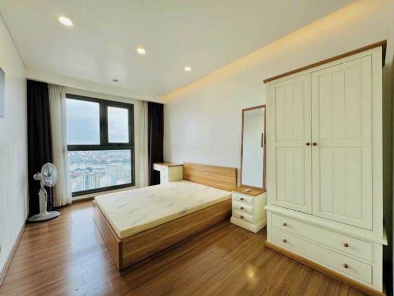 Căn hộ pearl plaza Điện Biển Phủ 2 phòng ngủ cho thuê – View sông, tầng trung