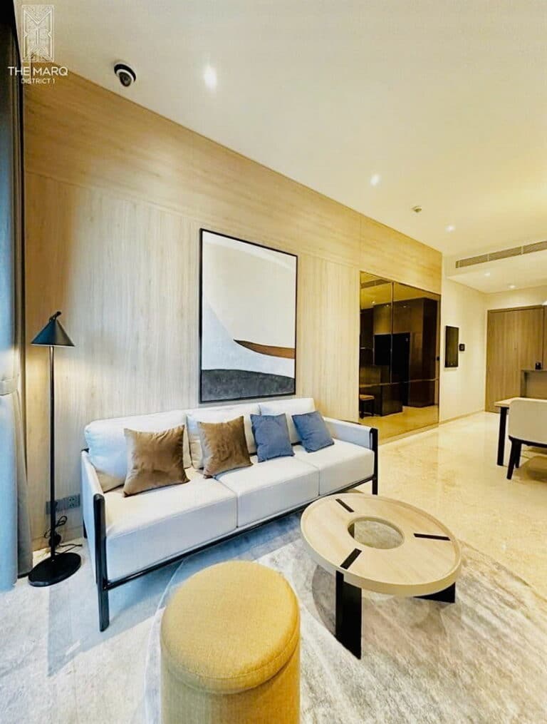 Bán căn hộ The Marq 2 phòng ngủ  – Full Nội Thất, View Đẹp
