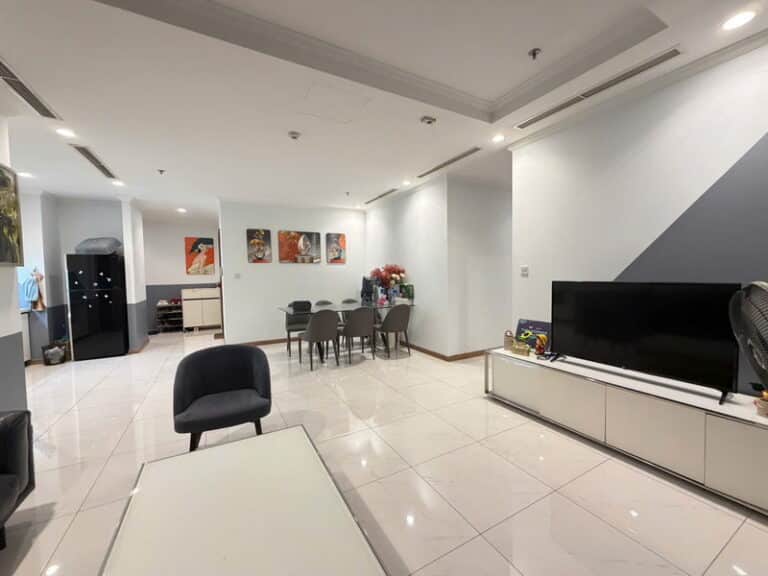 Cho thuê căn hộ Central 3 Vinhomes Central Park – 3PN view sông, giá tốt