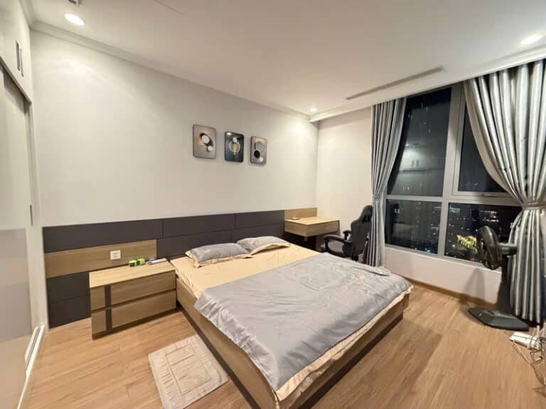 Cho thuê căn hộ Central 3 Vinhomes Central Park – 3PN view sông, giá tốt