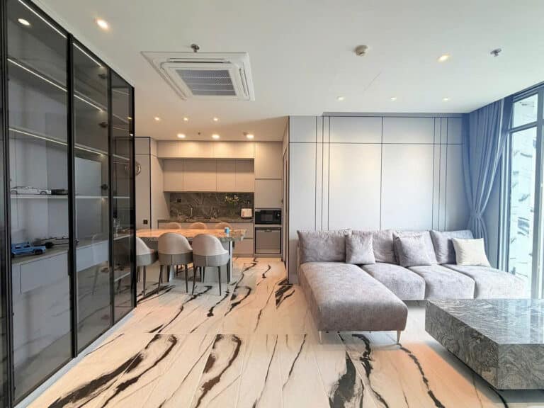 Cho thuê căn hộ 3PN Park 7 Vinhomes Central Park – Nội thất châu Âu, vào ở ngay