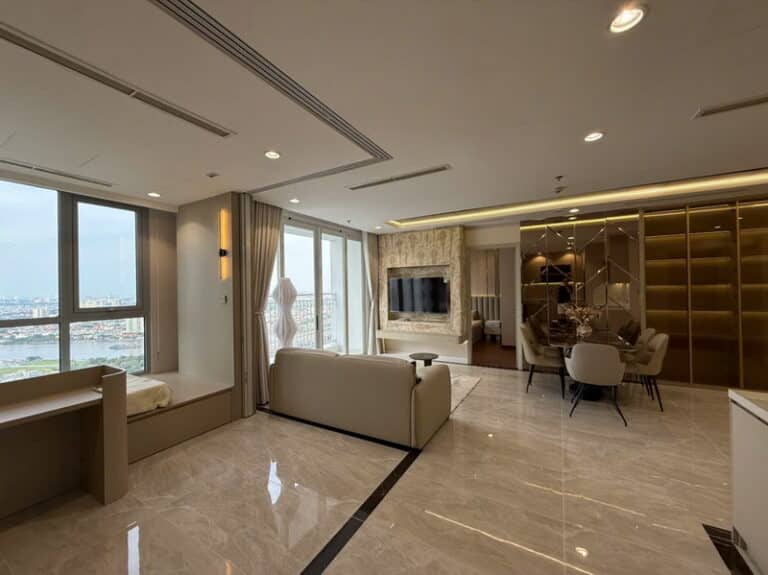 Căn Hộ Landmark 1 Vinhomes Central Park Cho thuê – Lầu Cao, Nội Thất Đẹp