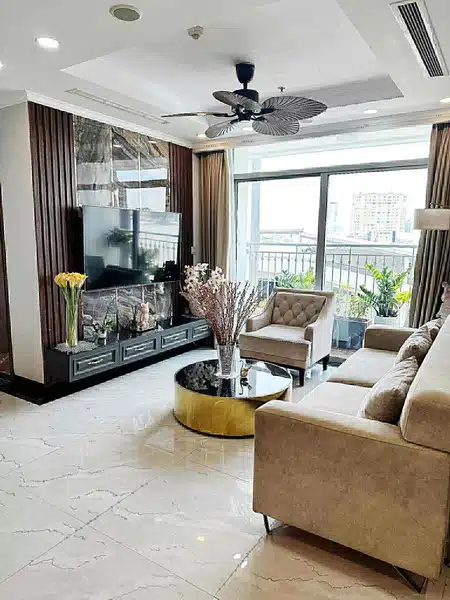 Landmark 6 Vinhomes Central Park cho thuê – Tầng thấp, Nội Thất Đẹp