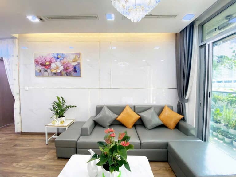 Thuê căn hộ Park 6 Vinhomes Central Park – 1PN, 52m², full nội thất, view thành phố