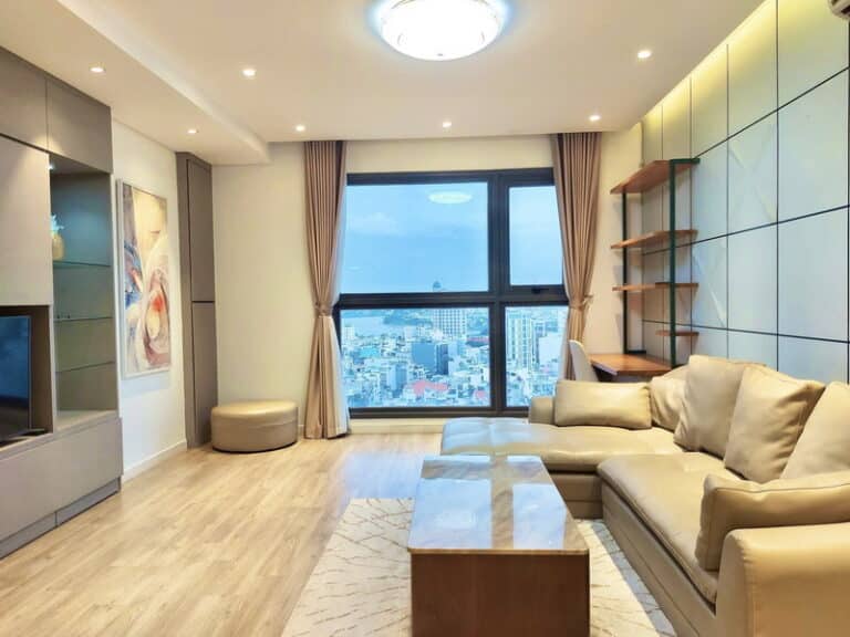 Bán căn hộ 2 phòng ngủ Pearl Plaza – Tầng Thấp Nội Thất Đẹp, View sông