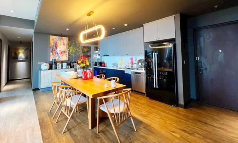 Căn hộ Empire City bán view sông 4 phòng ngủ block Linden đầy đủ nội thất