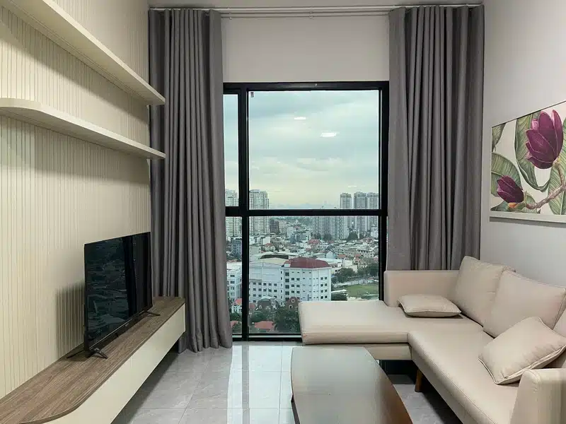 Thuê căn hộ 2 phòng ngủ The Ascent Thảo Điền – Nội Thất Đẹp, View Thoáng