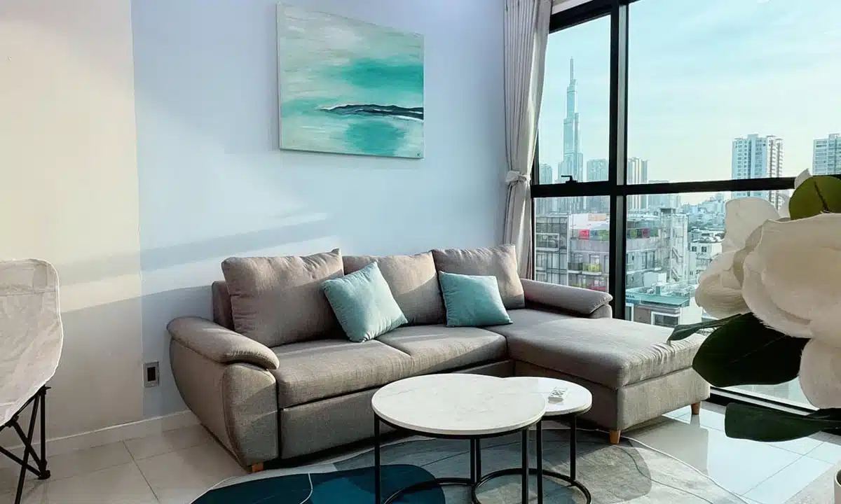 Cho Thuê căn hộ 2PN The Ascent Quận 2 – View Landmark 81, Nội Thất Đầy Đủ