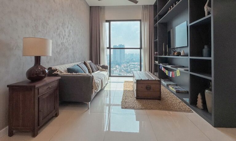 Thuê căn hộ 2PN The Ascent Thảo Điền – View sông trọng, nội thất sang trọng