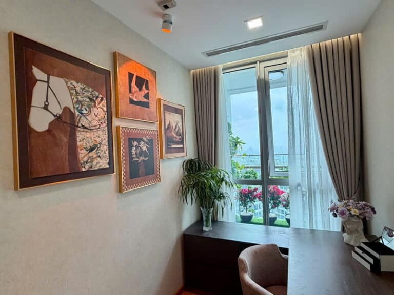 Bán căn hộ 4 phòng ngủ Vinhomes Central Park tầng cao view công viên đẹp