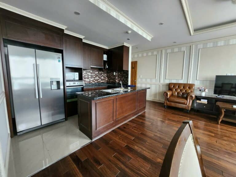 Thuê căn hô Leman Luxury Điện Biên Phủ 3PN – Full Nội Thất, Tầng trung