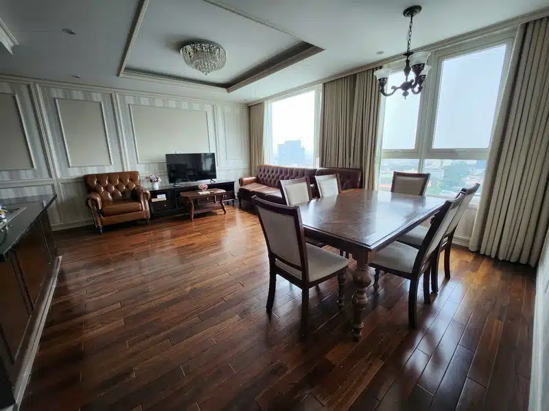 Thuê căn hô Leman Luxury Điện Biên Phủ 3PN – Full Nội Thất, Tầng trung