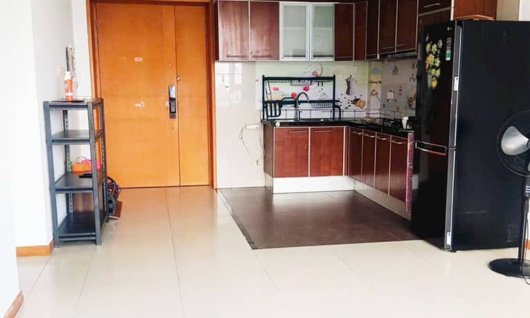 Saigon Pearl toà Topaz cho thuê căn 2 phòng ngủ lầu cao nhà trống view sông