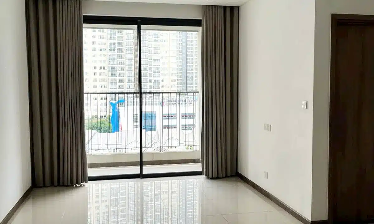 Saigon Pearl tháp Opal cho thuê căn 2 phòng ngủ không nội thất view thoáng