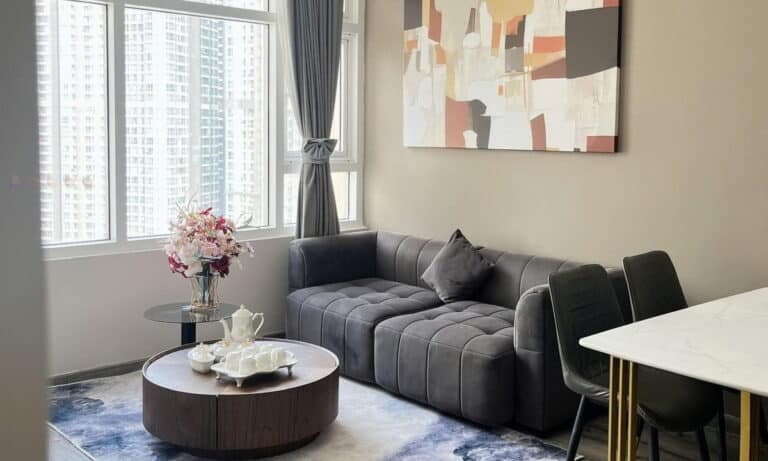 Saigon Pearl tháp Topaz căn hộ 2 phòng ngủ bán decor đẹp view L81 lầu cao