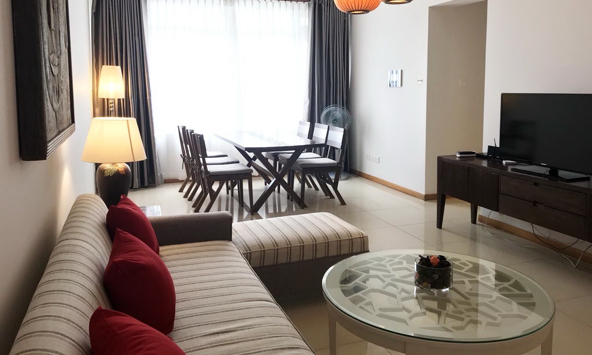 Saigon Pearl toà Sapphire căn hộ 2 phòng ngủ bán tầng cao có nội thất view L81