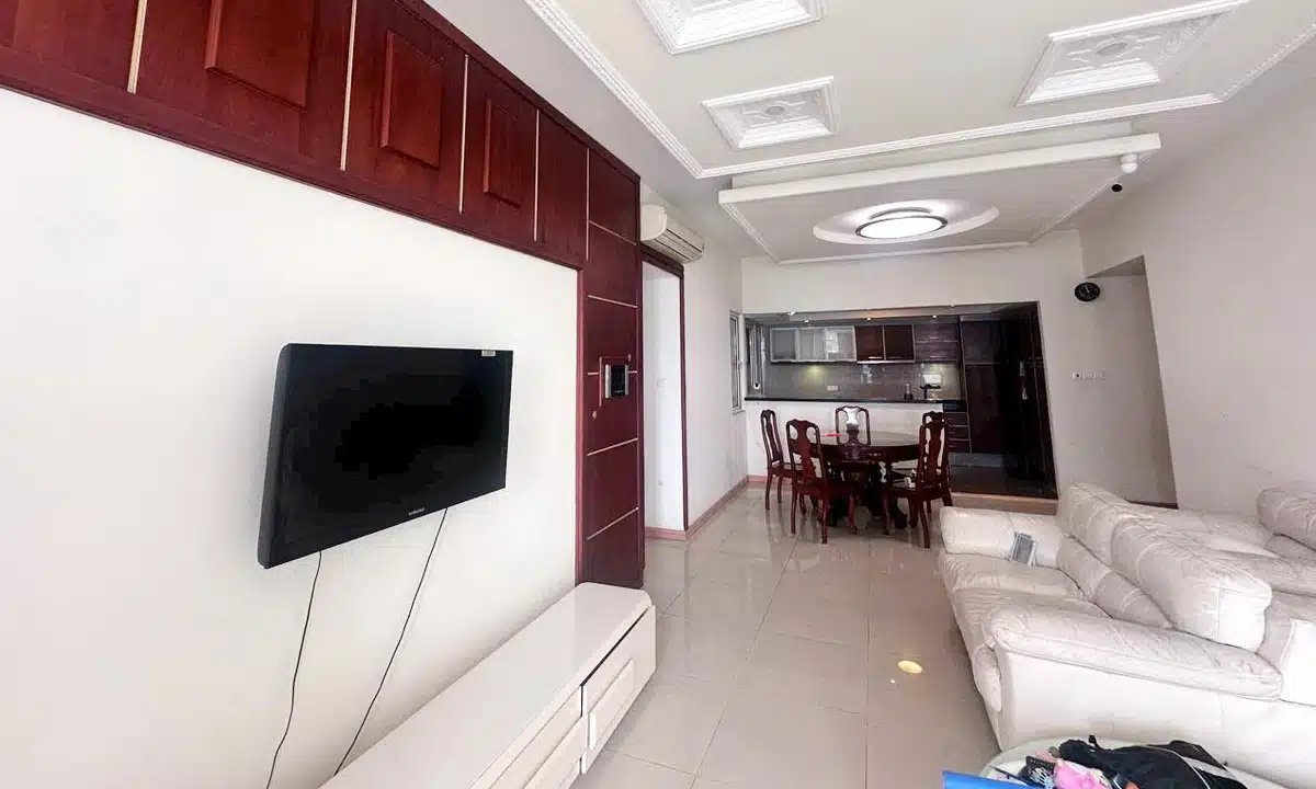 Saigon Pearl toà Ruby căn hộ 3 phòng ngủ cho thuê có nội thất view sông đẹp