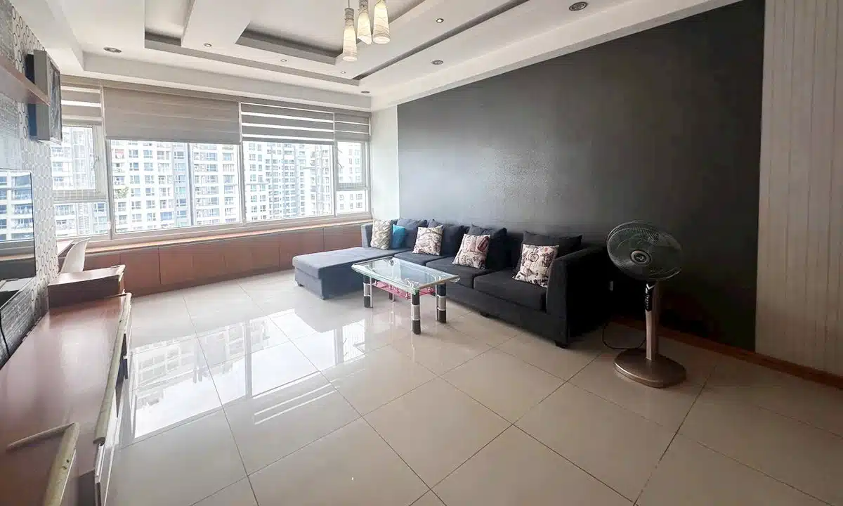 Saigon Pearl toà Ruby cho thuê căn hộ 3 phòng ngủ lầu cao nội thất view L81