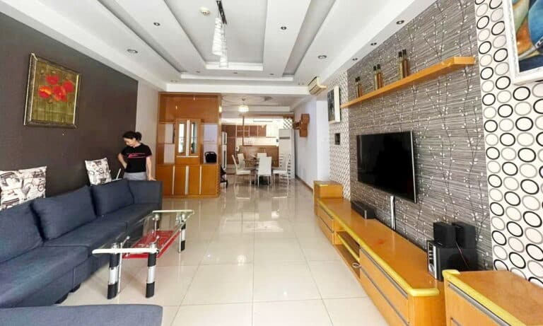 Saigon Pearl toà Ruby cho thuê căn hộ 3 phòng ngủ lầu cao nội thất view L81