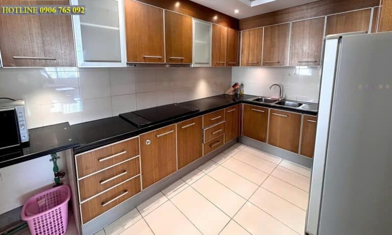 Saigon Pearl toà Sapphire cho thuê căn hộ 3 phòng ngủ đủ nội thất view L81