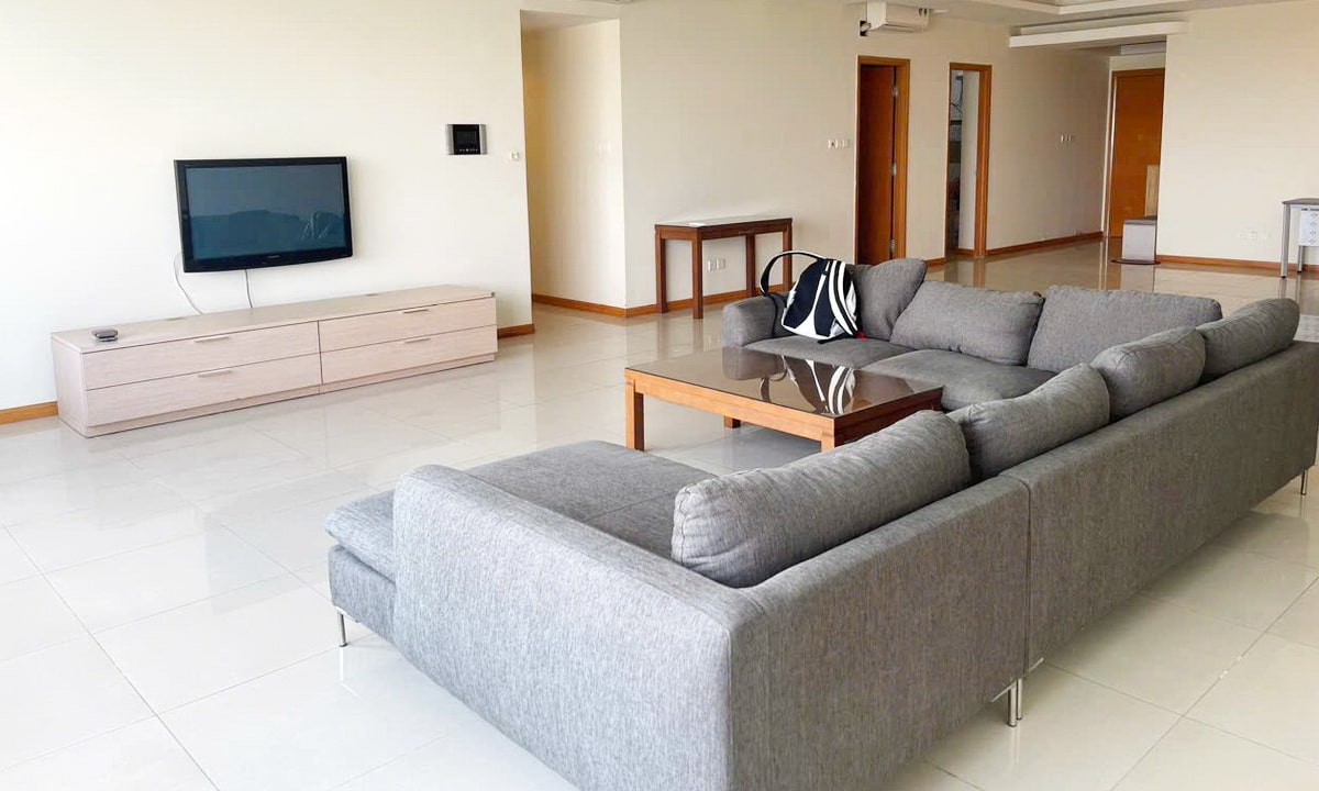 Căn hộ Saigon Pearl 4 phòng ngủ 206m2 đủ nội thất cho thuê view tuyệt đẹp